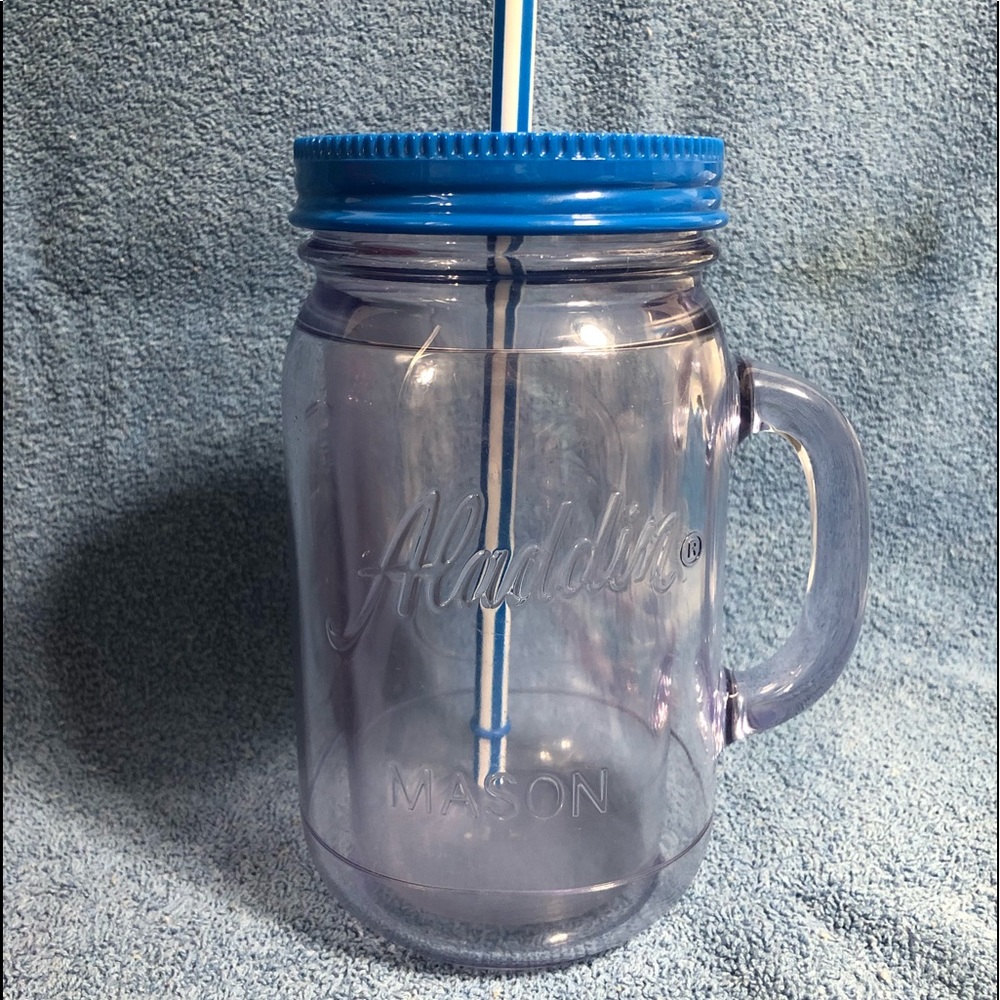 Aladdin Mason Jar Insulated Mug